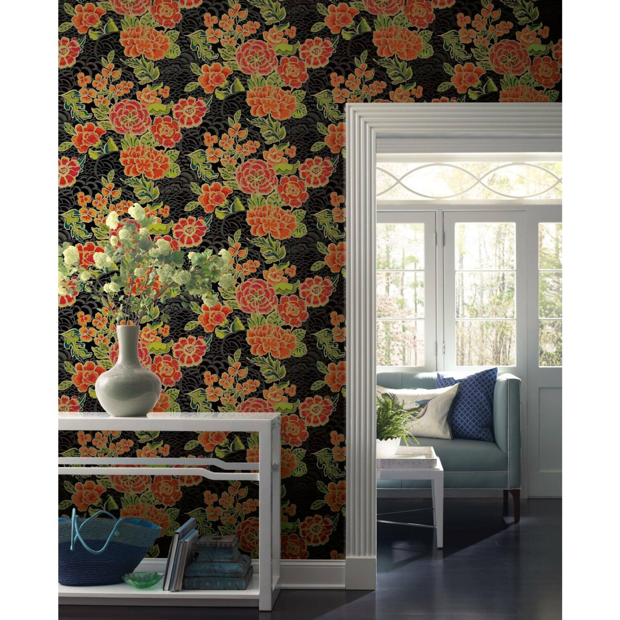 RoomMates Zen Garden Peel & Stick Wallpaper